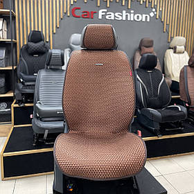 Повний комплект накидок CarFashion, модель Kant, коньячний