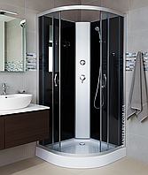 Душевой гидробокс 90x90х200 см Ko&Po без крыши душевая кабина на низком поддоне раздвижные двери на низком поддоне