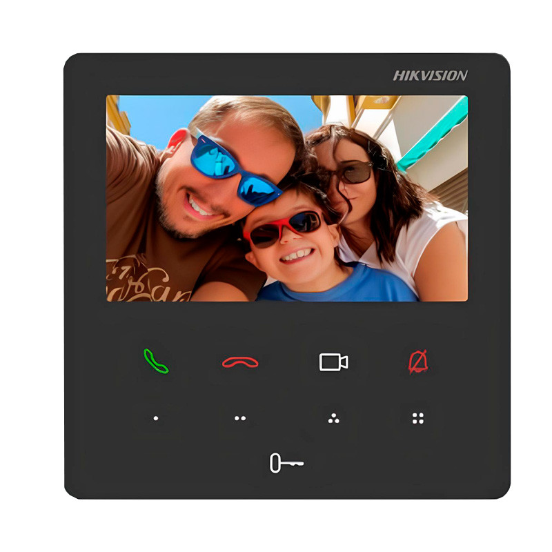 Відеодомофон Hikvision DS-KH6110-WE1/Black 4.3" дюйма