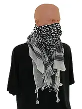 Шарф шемаг арафатка mil-tec 110x110 см 12610000 Сірий