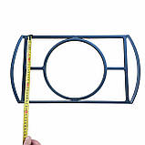 Підставка для казану та сковороди для мангалу, легка портативна для приготування страв на відкритому вогні з квадрату АБВ, фото 5