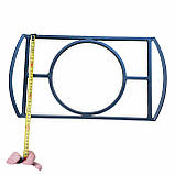 Підставка для казану та сковороди для мангалу, легка портативна для приготування страв на відкритому вогні з квадрату АБВ, фото 6