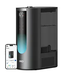 Розумний зволожувач повітря Dreo 6 л, 500 мл/год, теплий і холодний туман, 3 рівні зволоження, автоматичний режим, ароматерапія