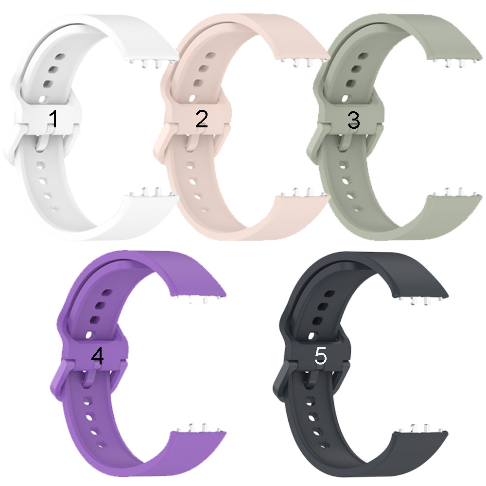 Силікон класичний ремінець для Samsung Galaxy Fit 3, фото 1