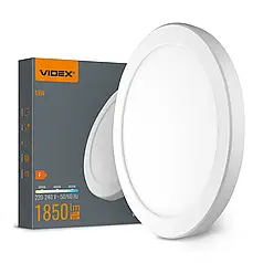 Точковий LED світильник Videx DL6R 18W 3000-4000-6500K вбудований круглий VL-DL6R-18CW