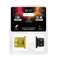 Ножовий блок для тримера Style Craft X-PRO Wide Titanium Gold with DLC Black Diamond (19982), фото 3