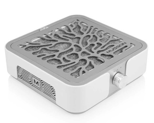 Витяжка MUSSON X3 SILVER на 72 вт для манікюру та педикюру