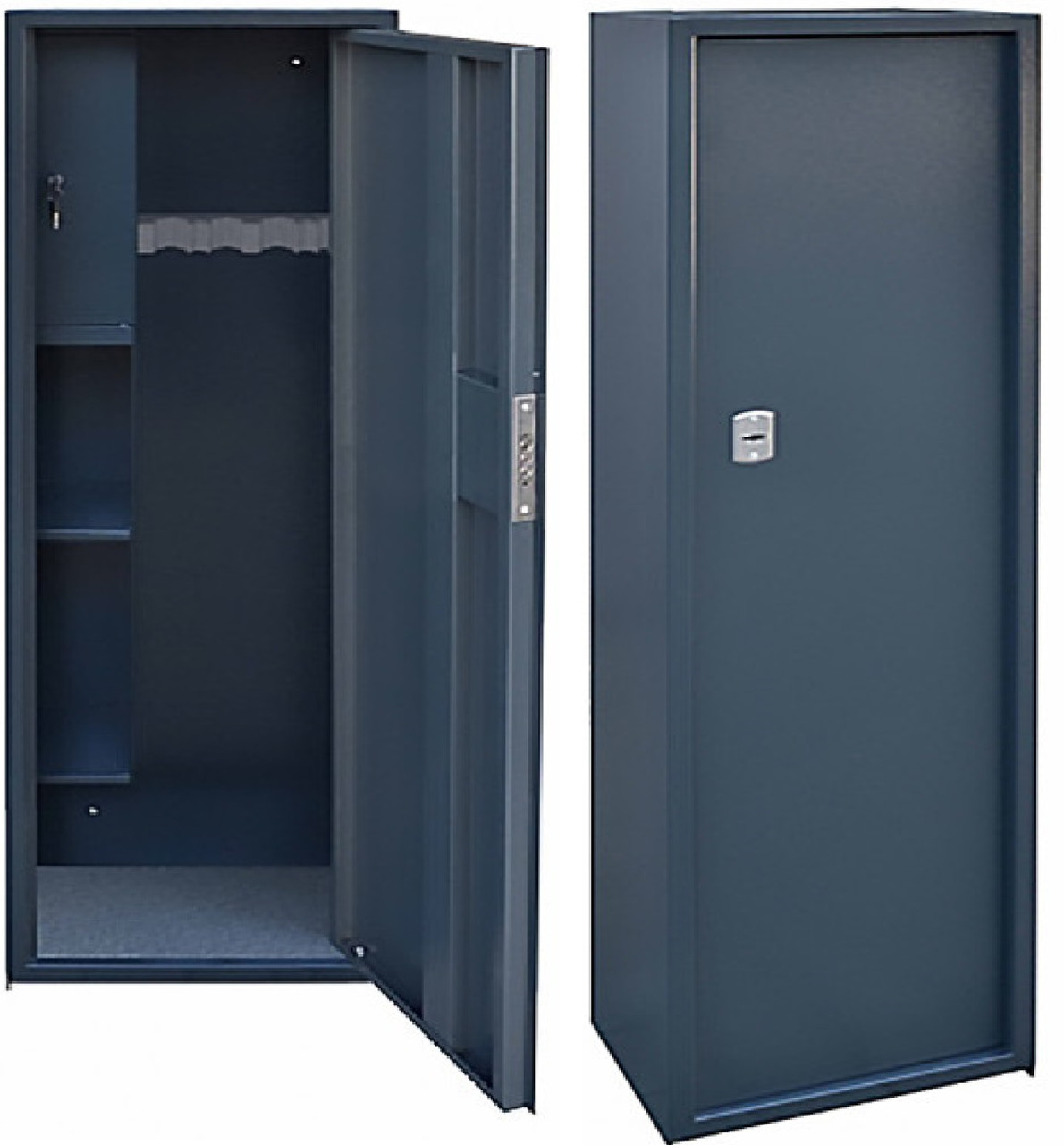 Сейф для зброї на 4 рушниці 140х41х25 см. збройовий сейф класу А, фото 1