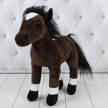 2026 Кінь Алмаз коричневий 38x14x36 00081-9