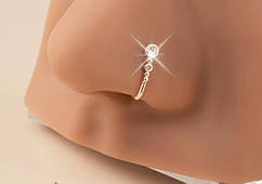 Прикраса в нос / НАТХІ / Індійська прикраса без проколу носа для фотосесії для заходів