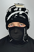 Шапка Arcteryx у 2-ох кольорах(Чорний, Коричневий), One size(універсальний розмір), Унісекс.