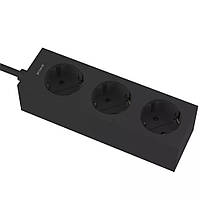 Мережевий фільтр Proove Magnet Strip (3xAC) 1.6m Black (PSMS25000001)