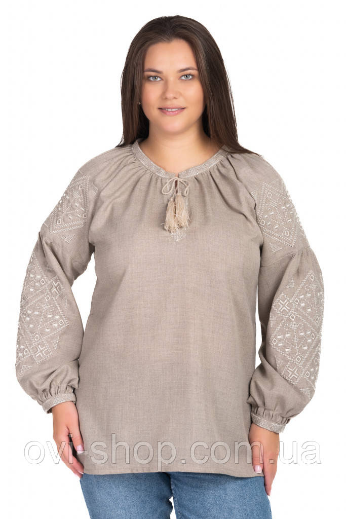 Жіноча лляна вишиванка «Богдана»