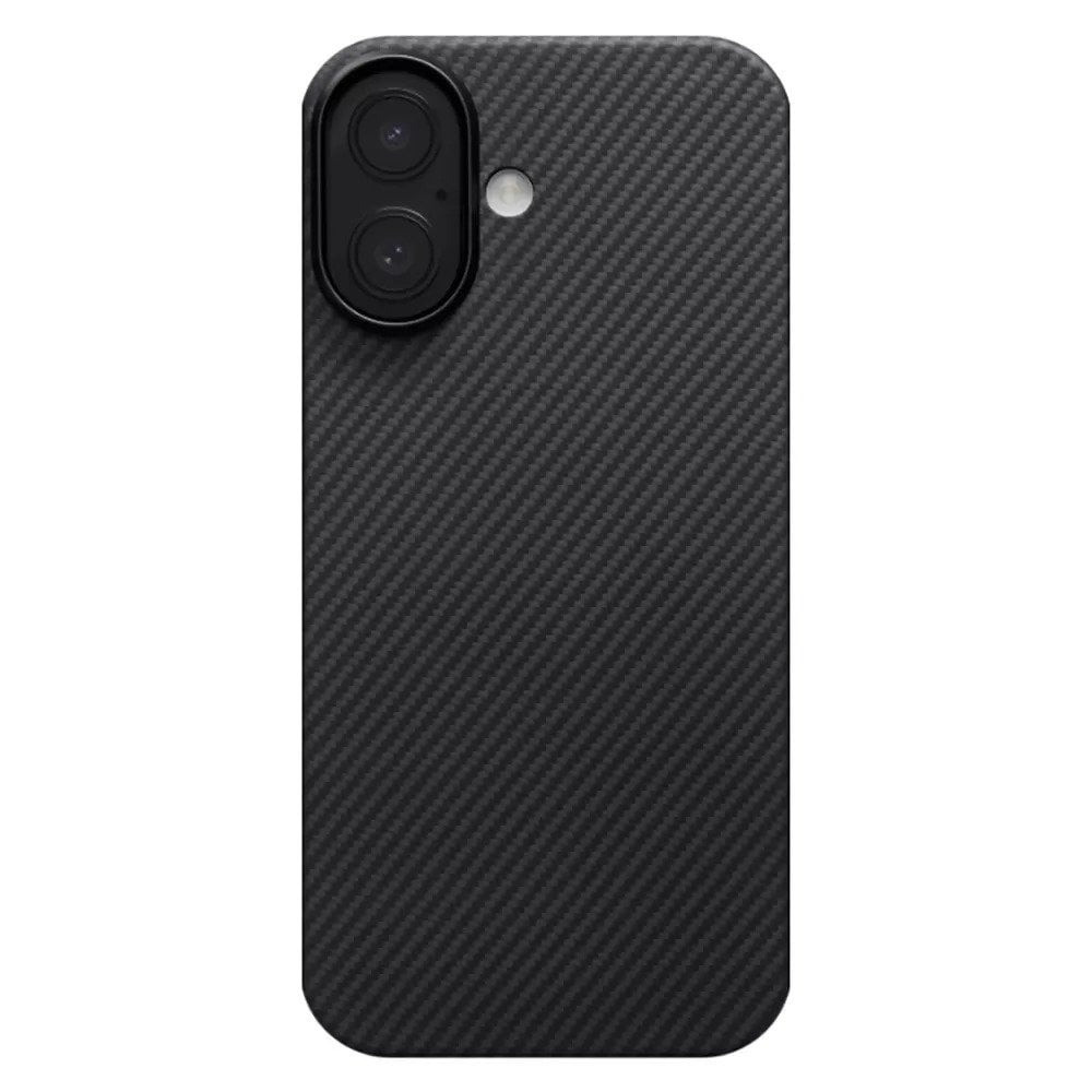 Чохол Ultra-Slim Case для iPhone 17 Twill Black/Gray (KI1701), фото 1