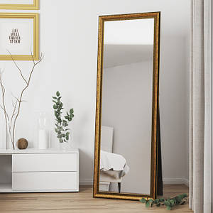 Підлогове дзеркало колір рами Золото