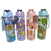 Пляшка LM №75553 (75553) "Капібара" 750мл прозора mix