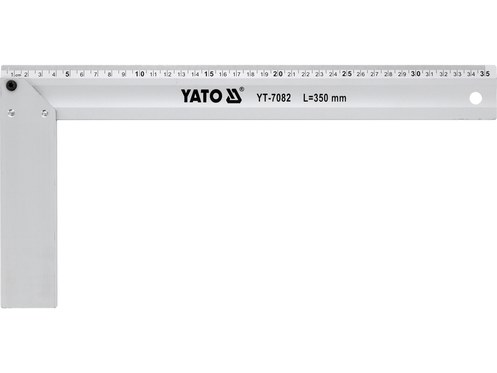 Алюмінієвий куточок 350 мм YATO YT-7082, фото 1