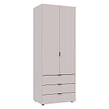 Шафа розпашна для одягу Doros Гелар 77,5х49,5х203,4 см Кашемір (DRS-011237), фото 3