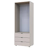 Шафа розпашна для одягу Doros Гелар 77,5х49,5х203,4 см Кашемір (DRS-011237), фото 5