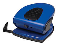 Дырокол 30 л. "SCHOLZ" /4314/ 8см, Синий металл (1/12)