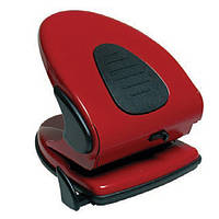 Дырокол 45 л. "SCHOLZ" /4315/ 8см, Красный металл (1/24)