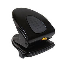 Дырокол 45 л. "SCHOLZ" /4315/ 8см, Черный металл (1/24)