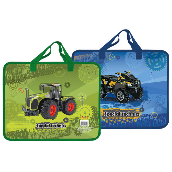 Сумка пл. "Kidis" /7154/ TECHNIKS (техніка)" с ткан. руч. (1/12/240), фото 1