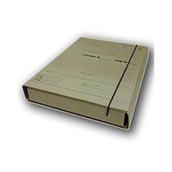 Папка-коробка архів для нотаріусів 320*240 /iTEM316\10PR/ 20мм на гумці, Крафт. папір (10), фото 1