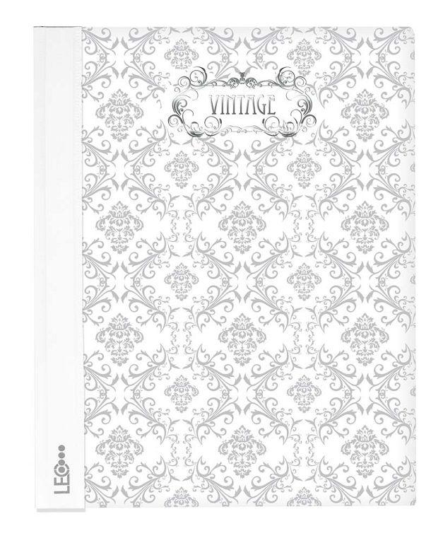 Швидкозшивач пл. А4 з кишен. "LEO" /490659/ L5512 "Vintage" (12/120/480), фото 1