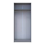 Шафа для одягу Doros Промо Сірий 2 ДСП 90х48х204 DRS-011625 (80737764), фото 4