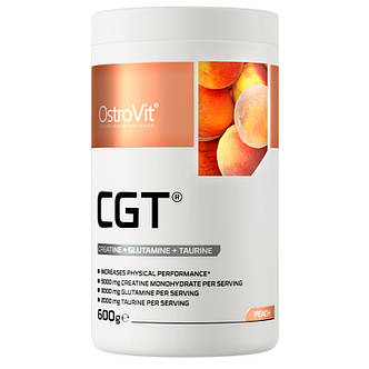 Креатин OstroVit CGT 600 г смак Персик, фото 1