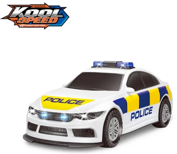Машина інер-а "Kool Speed" Поліцейська, на бат-ці, світ., звук., 38,5х15х21см №DHTFC10471