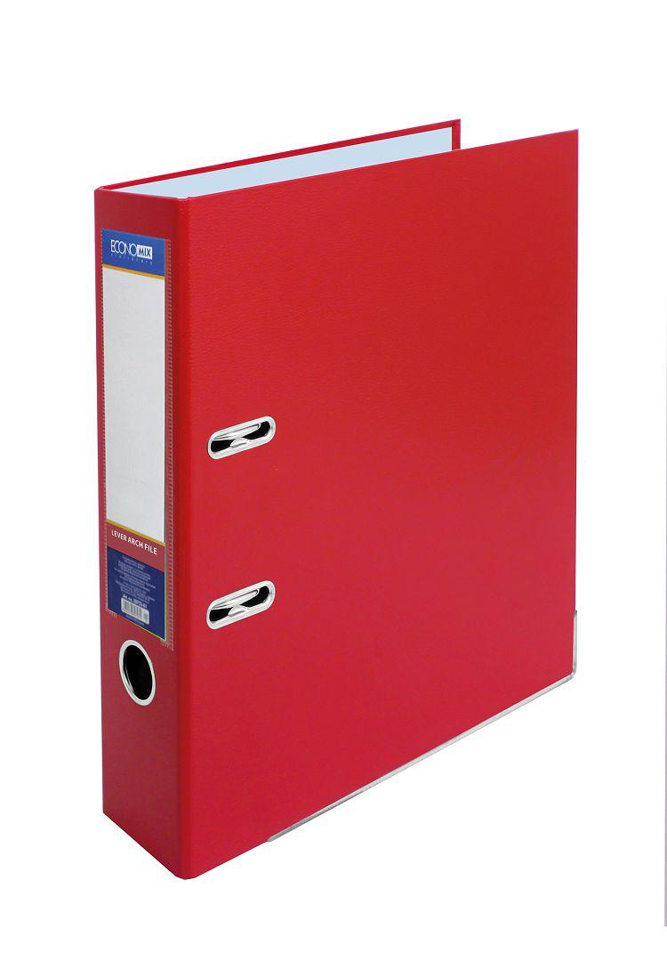 Реєстратор "Economix" /E39721-03/ A4/70 збірний, червоний (1/10), фото 1