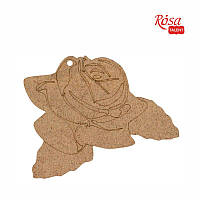 Заготівка "Rosa Talent" "Троянда" 2/513/5 шт., ДВП, 9х6,5см