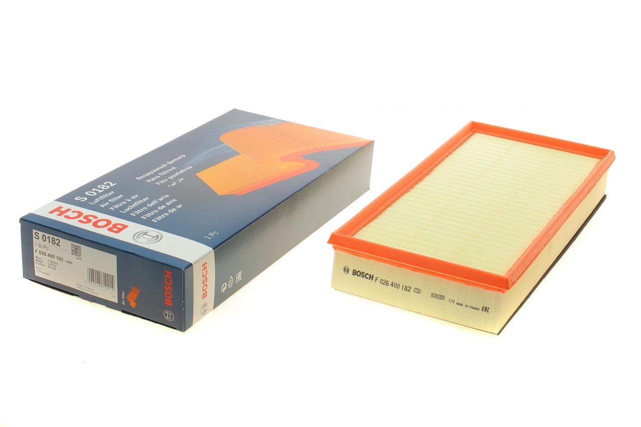 F 026 400 182 BOSCH Фільтр повітряний Audi Q7/Porsche Cayenne/VW Touareg 2.5D-6.0D 02-, фото 1