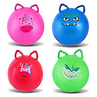 М'яч для фітнеса 55см,450гр,4 кольор.№PB25116(60) КІ