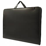 Папка-портфель А2 для Ескізів "SANTI" /492284/ з тканинними ручками, чорна (1/12), фото 3