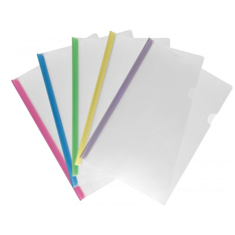 Папка з довгим боковим притиском А4 "ECONOMIX" /E 31211/ (2-95 аркушів) Мікс (5/100), фото 1