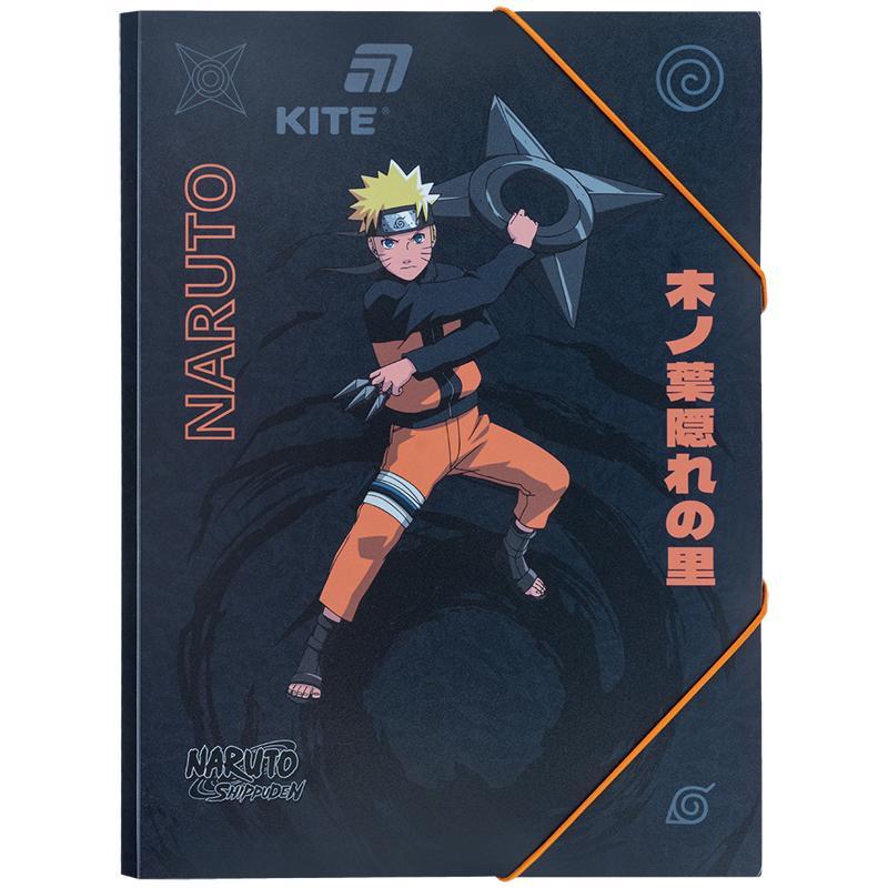 Папка на гумках А4 "Kite" /NR25-247/ Naruto Shippuden (1/12), фото 1