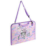 Портфель А3+ на блискавці "Kite" /HK24-411/ 1 відділ, Hello Kitty (1/18), фото 2