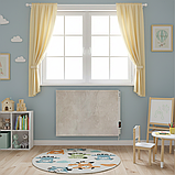 Керамічний обігрівач Flyme 1000 PW з програматором, бежевий камінь, фото 2