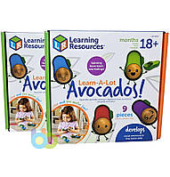 Развивающий игровой набор Learning Resources Learn-A-Lot Avocados Авокадо Эмоции!