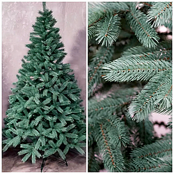 Ялинка штучна лита "БУКОВЕЛЬСЬКА" 1.8 м. Блакитна. Ялинка лита, штучна ялинка( як справжня преміум)