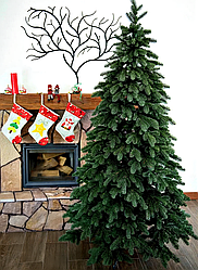 Ялинка штучна лита Королівська преміум зелена 1.8 м.