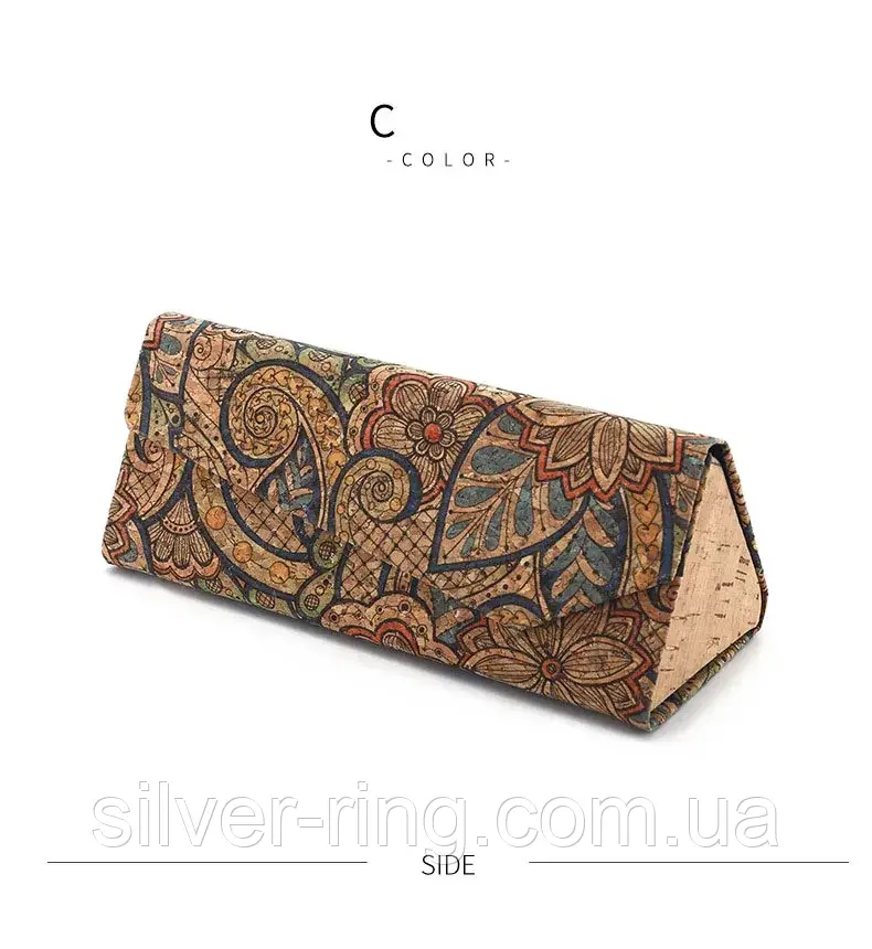 Футляр для окулярів трикутний, фото 1