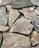 Сланець закарпатський окатаний 2-3 см / камінь для облицювання цоколя, фасаду та мощення садових доріжок, фото 4