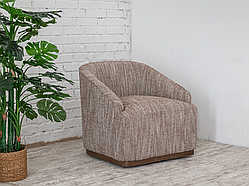 Поворотне крісло "Тіволі" теплий каштан