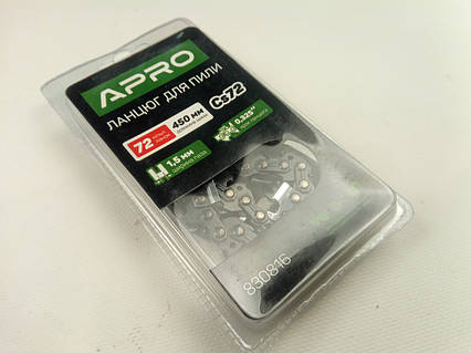 Ланцюг для пили Apro 0.325 x 72T (830816)