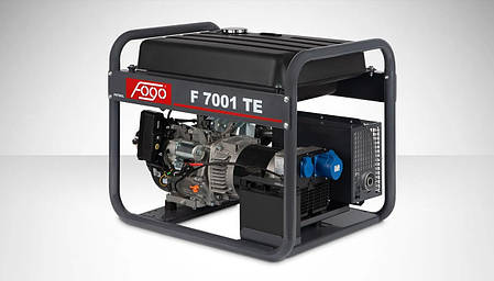 Генератор бензиновий 6,2 кВт Fogo F6001TE/F7001TE, фото 1