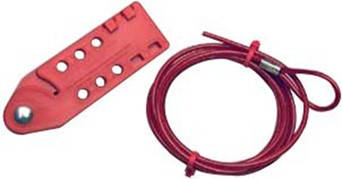 Пристрої блокування тросів компанії Brady для LOTO №41 